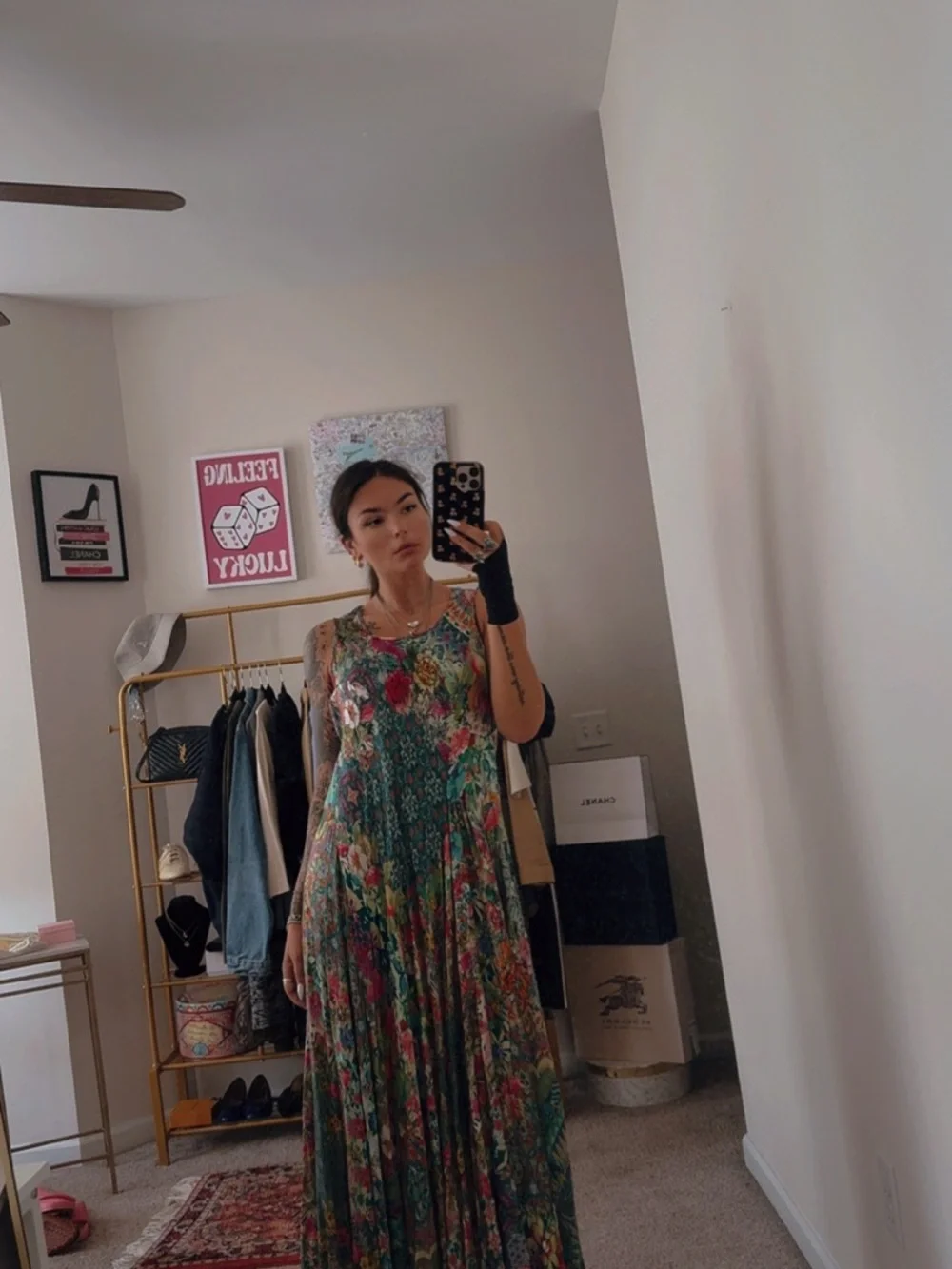 Johnny Was maxi dress - Picture 2 of 3